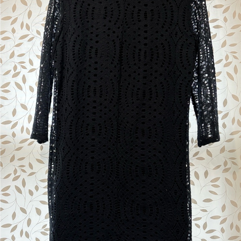 J. Crew Blue Sheath Long Sleeve Cocktail Dress